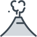 Volcano icon