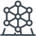 Atomium icon