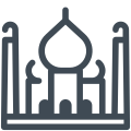 Taj Mahal icon