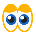 Olhos dos desenhos animados icon