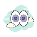 Eyes Cartoon icon