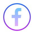 Facebook im Kreis icon