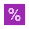 Percentuale 2 icon