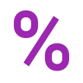 Percentuale icon