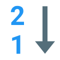 Umgekehrte Numerische Sortierung icon