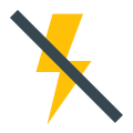 Flash desligado icon