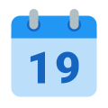 Kalender 19 icon