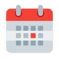 Calendrier détachable icon