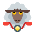 Sheep on Bike icon