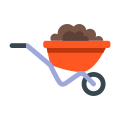 Wheelbarrow icon