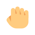 Hand: Felsen icon