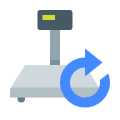 Industrial Scales Connecting icon