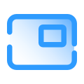 Incrustation d'image icon