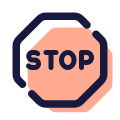 Segnale di stop icon