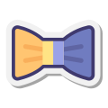 Media corbata de moño icon