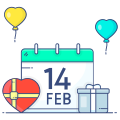 Valentine's Day icon