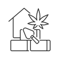externe-Chanvre-cannabis-contour-linéaire-icônes-papa-vecteur icon