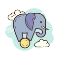 Цирковой слон icon
