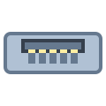 Micro-USB A icon