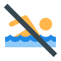 No Swimming icon