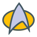 Símbolo de Star Trek Nova Geração icon