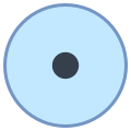 丸で囲んだドット icon