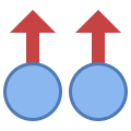 2 本指で上にスワイプ icon