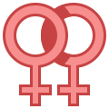 Feminino duplo icon