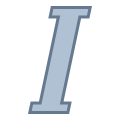 Italic icon