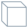 Vue orthogonale icon