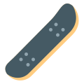 Skateboard ohne Rollen icon