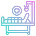 Cama de hospital icon