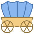 Chariot de pionniers icon