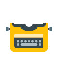 Máquina de escrever sem papel icon