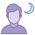 야간 인물 icon