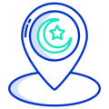 Mosque Location icon