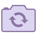 Cambia fotocamera icon