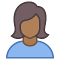 Person Female Skin Type 6 icon