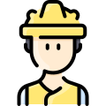 Trabalhador da construção icon