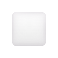 흰색 중간 정사각형 이모티콘 icon