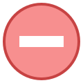 No Entry icon