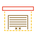 Porta del garage icon