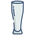 Wheat Beer Glass icon