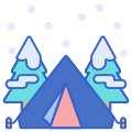 Camping icon