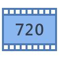 HD 720p icon