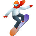 Эмодзи сноубордист icon