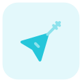 Electric guitar for a rock concert Layout icon