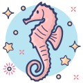 Seahorse icon