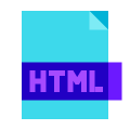 Tipo de Ficheiro HTML icon