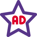 Star rated advertisement online isolate on white background icon